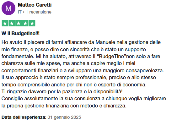 Budgettino Estivo 5° Edizione, Percorso Coaching su Finanza Personale e Budgeting