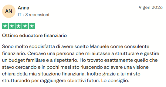 Budgettino 7° Edizione, Percorso Coaching 1-to-1 di Finanza Personale e Budgeting